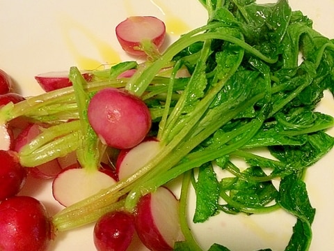 簡単&おつまみ!☆ラディッシュのソテー